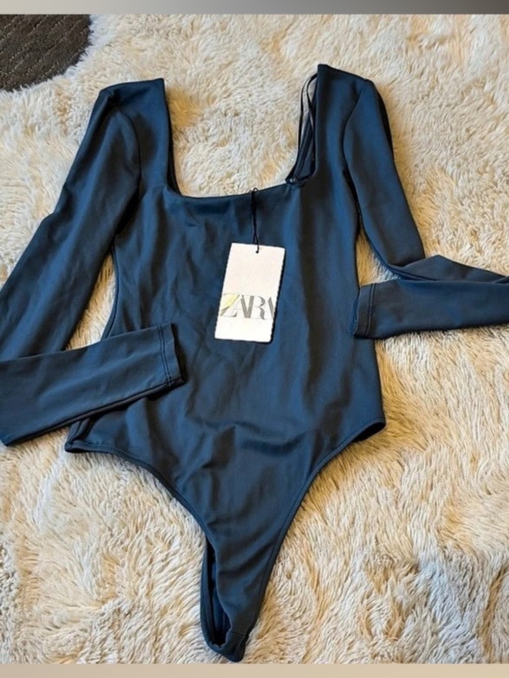 NWT Zara Long Sleeve Bodysuit.